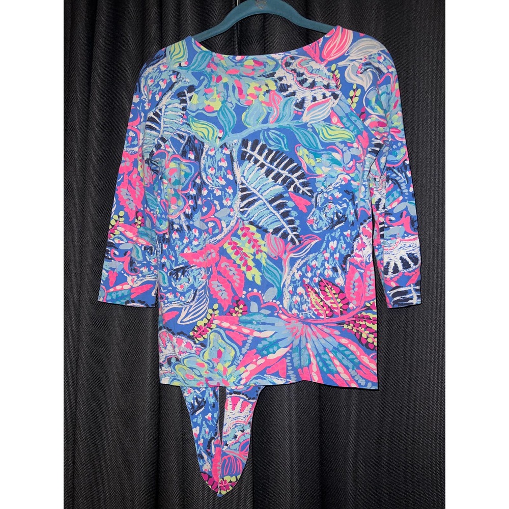 Lilly Pulitzer 3/4 sleeve shirt size xs - Picture 3 of 3